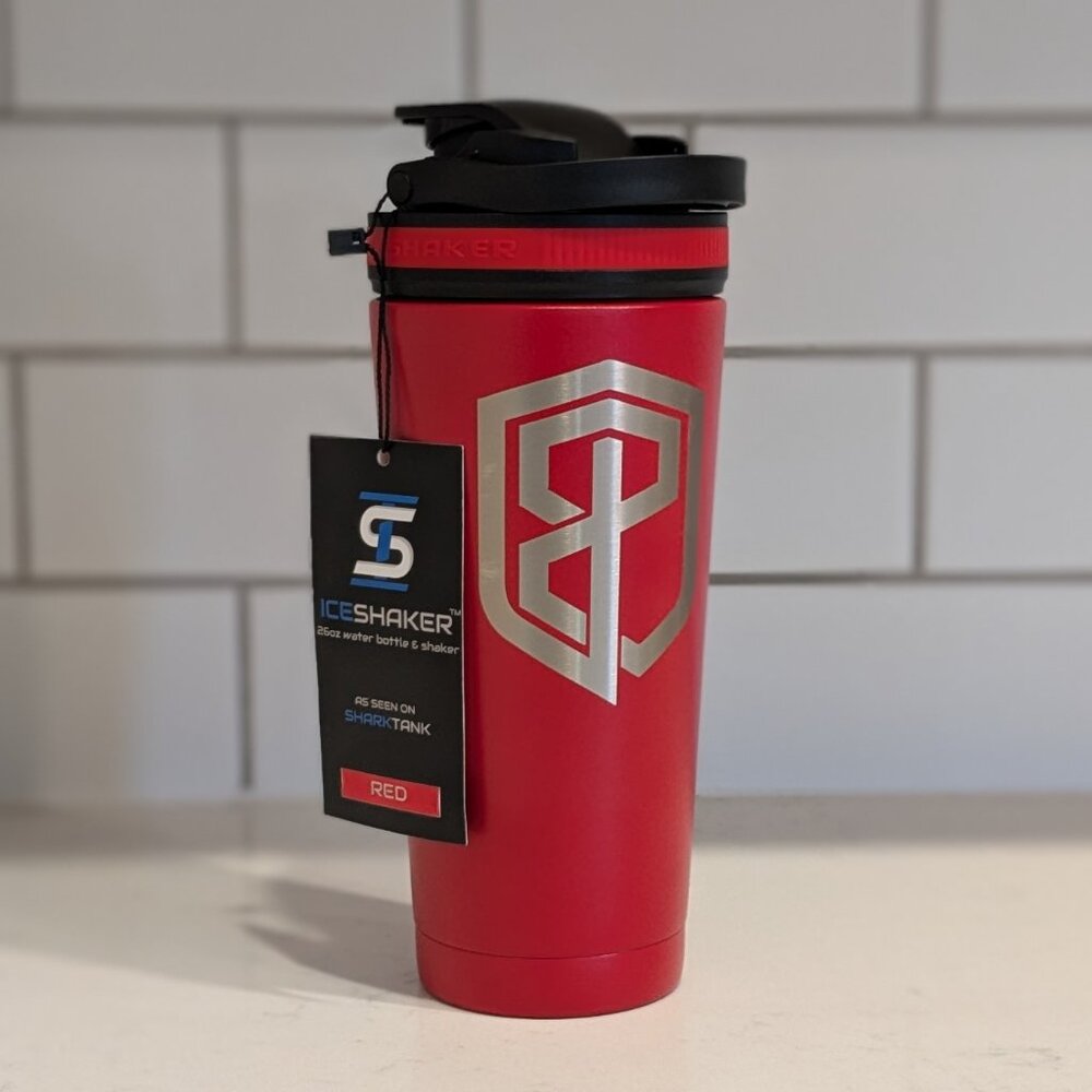 Born Primitive Ice Shaker Bottle | Red